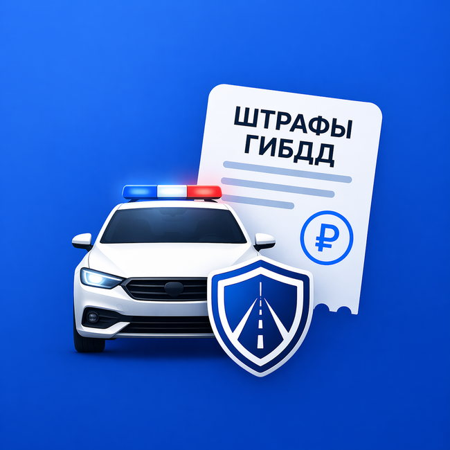 Штрафы ГИБДД